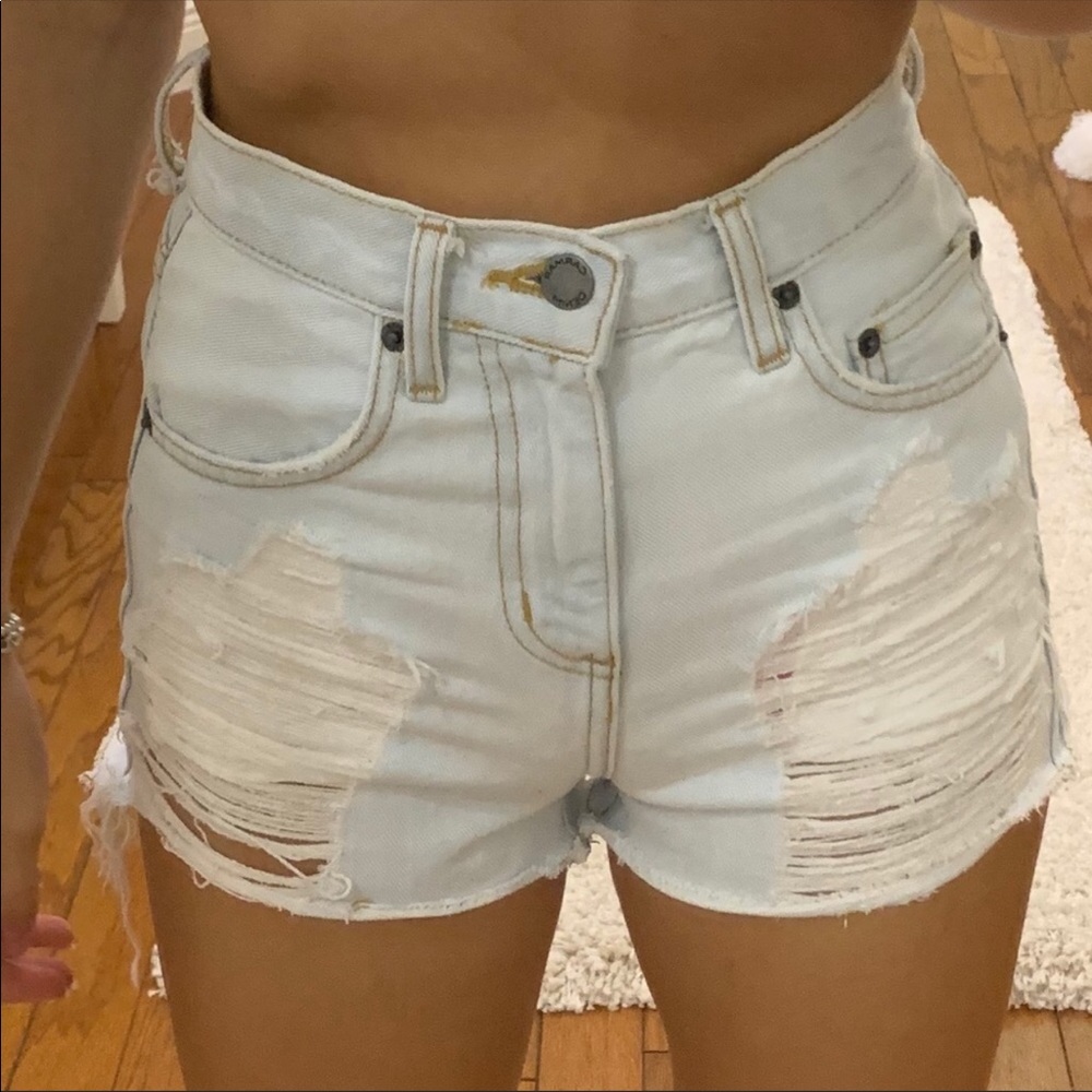 REVOLVE DENIM SHORTS